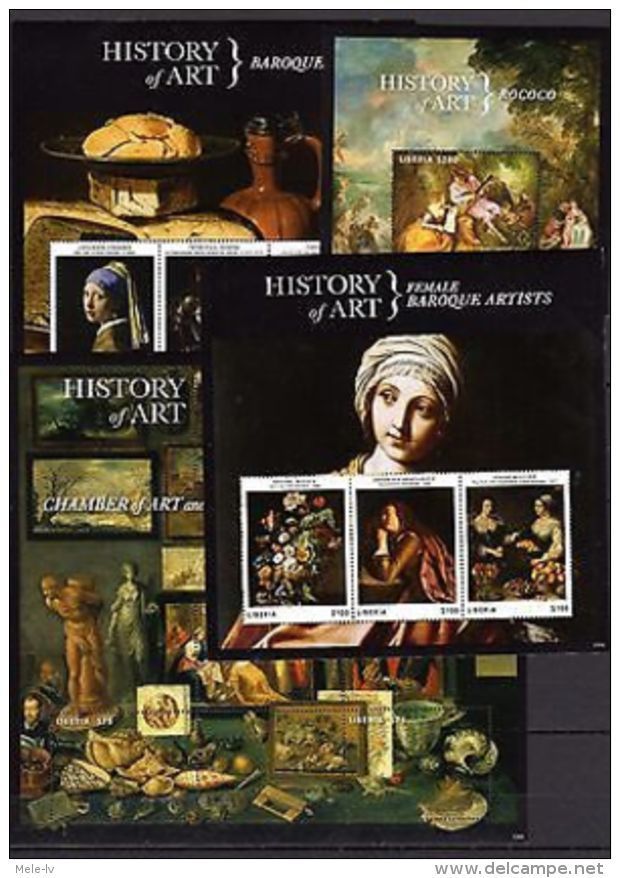 Liberia 2013 History Of Art Painting MNH - Other & Unclassified