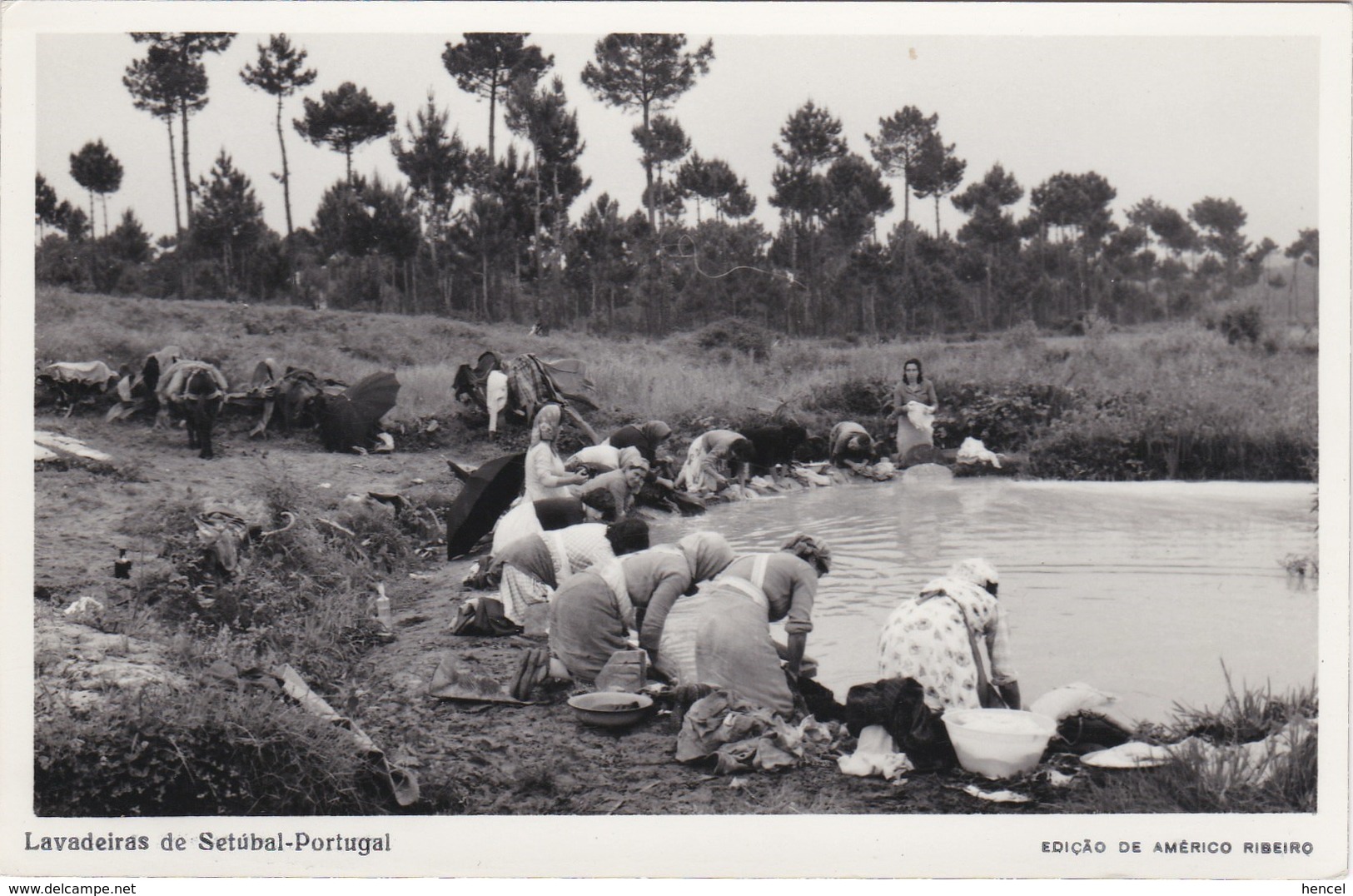 SETÜBAL. Lavadeiras. Les Lavandières - Setúbal