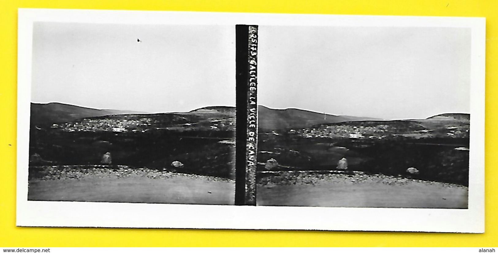 Vues Stéréos Galilée Ville De CANA Israël - Stereoscopic