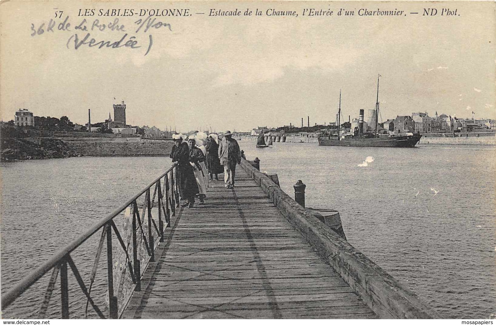 Les Sables D'Olonne - Estacade De La Chaume - Sables D'Olonne