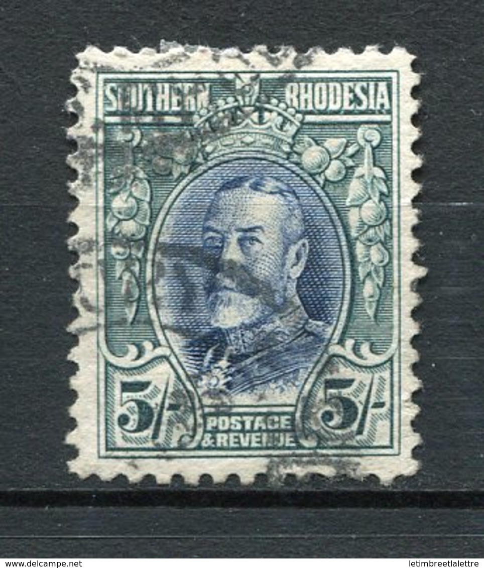 Rhodésie Du Sud - N° 28 - Oblitéré - - Zuid-Rhodesië (...-1964)