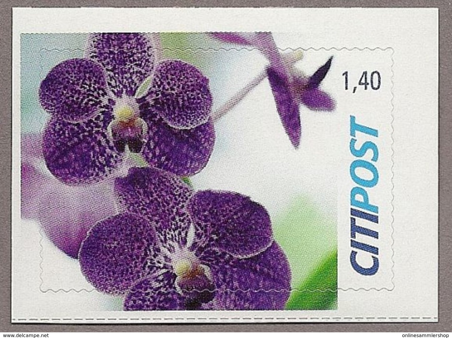 BRD - Privatpost - Citipost -  Orchidee Blüte - Privatpost