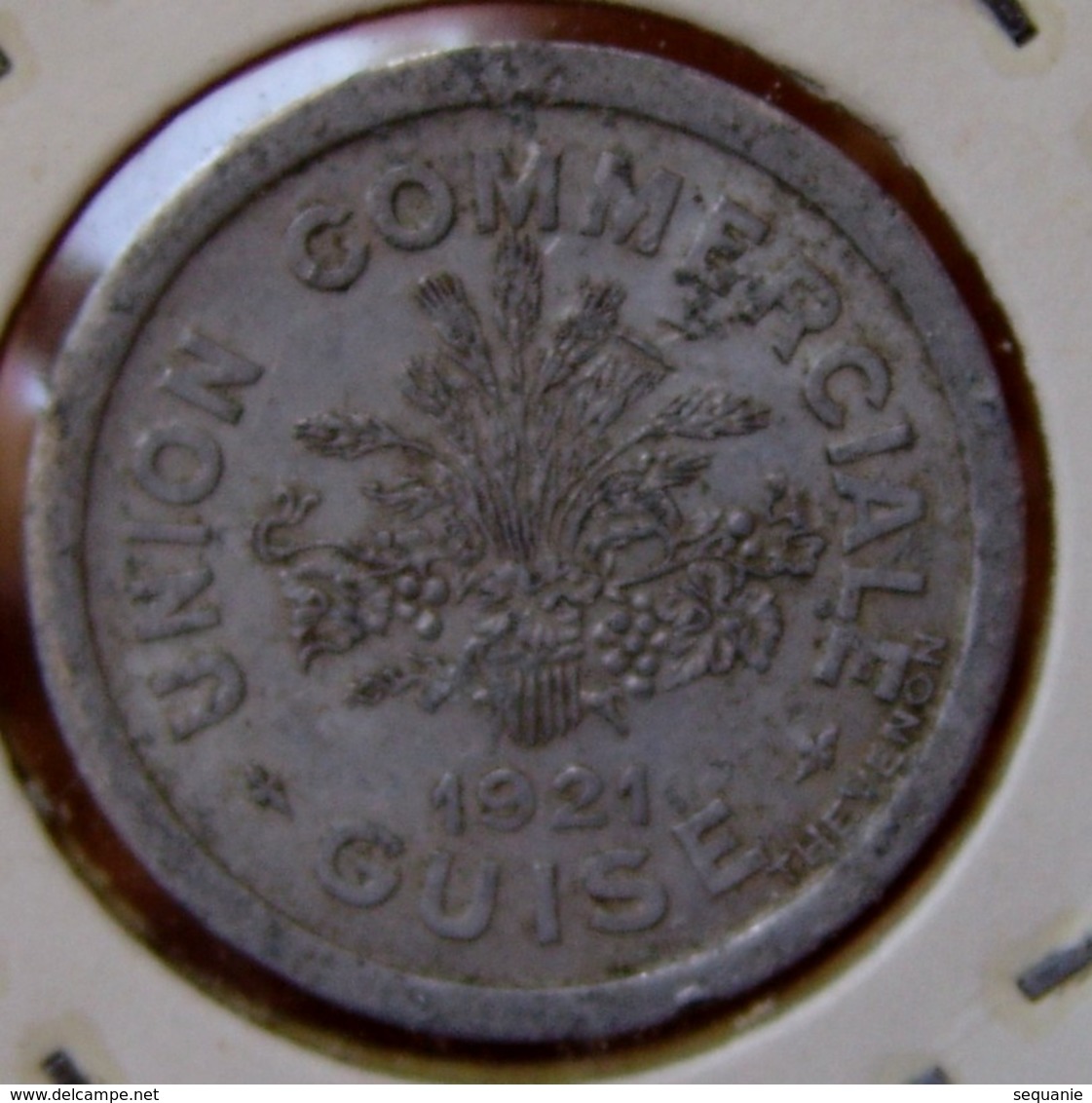 GUISE (02) 10 Centimes 1921 Union Commerciale - Monedas / De Necesidad