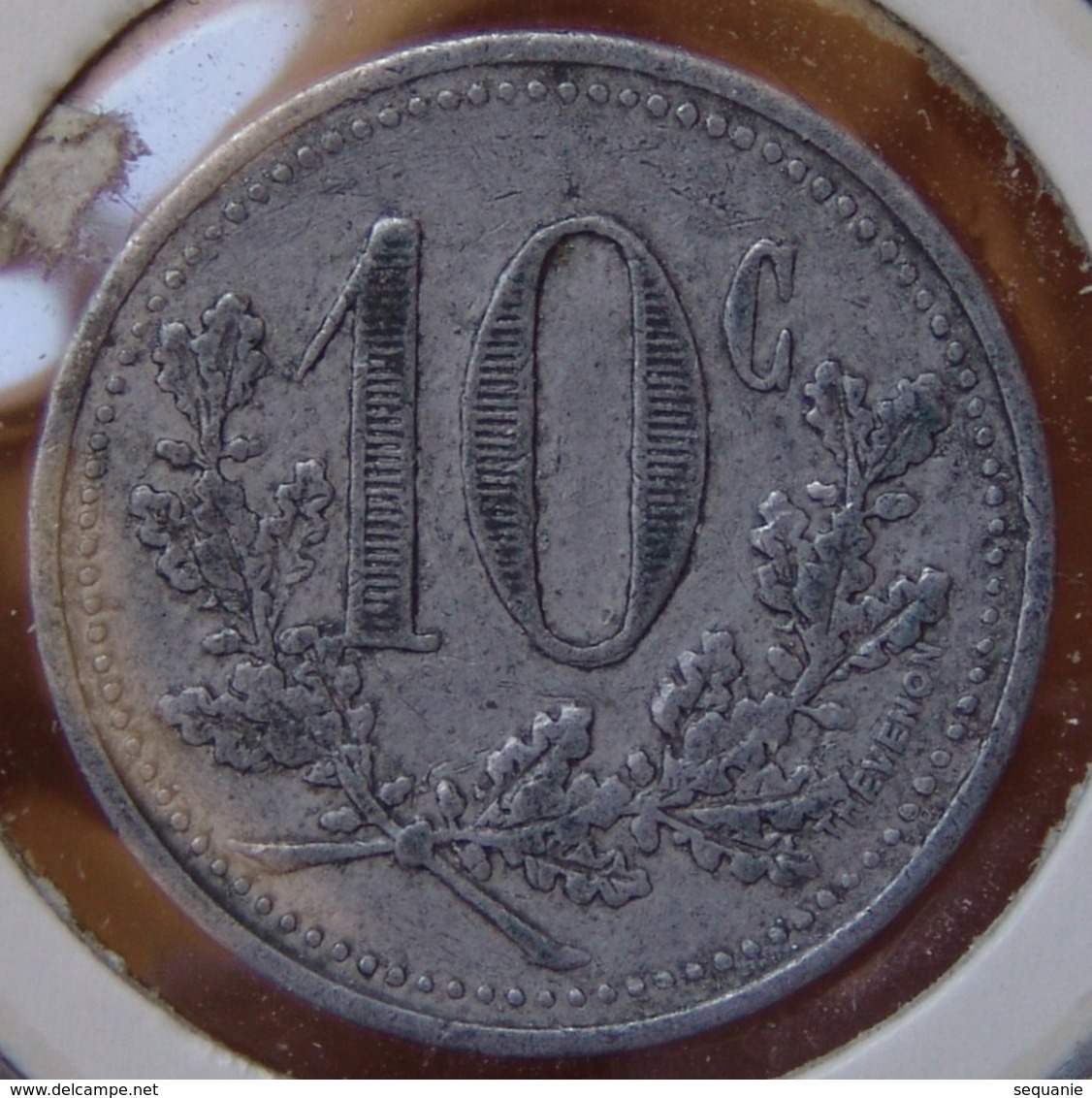 HIRSON  (02) 10 Centimes 1921 Union Commerciale D'Hirson - Monétaires / De Nécessité