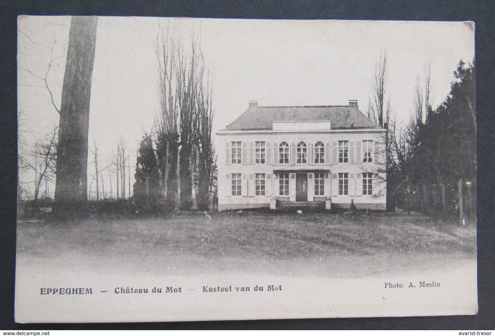 Carte Postale Zemst Eppeghem Chateau Du Mot Kasteel Van De Mot - Zemst