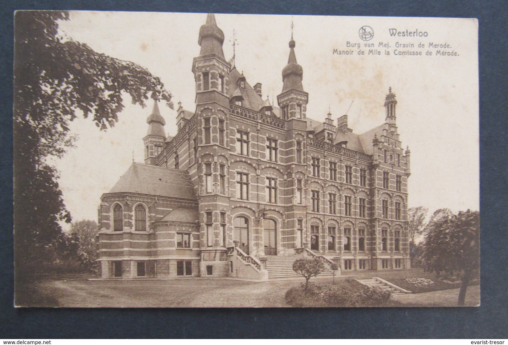 Carte Postale Westerlo Westerloo Burg Van Gravin De Merode - Westerlo