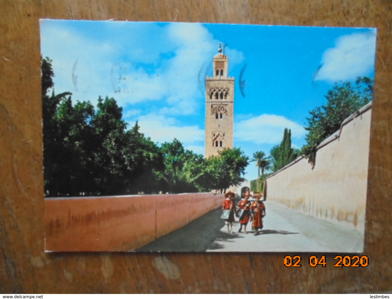 Marrakech. La Koutoubia. Sociepress 30001 PM 1977 - Marrakesh