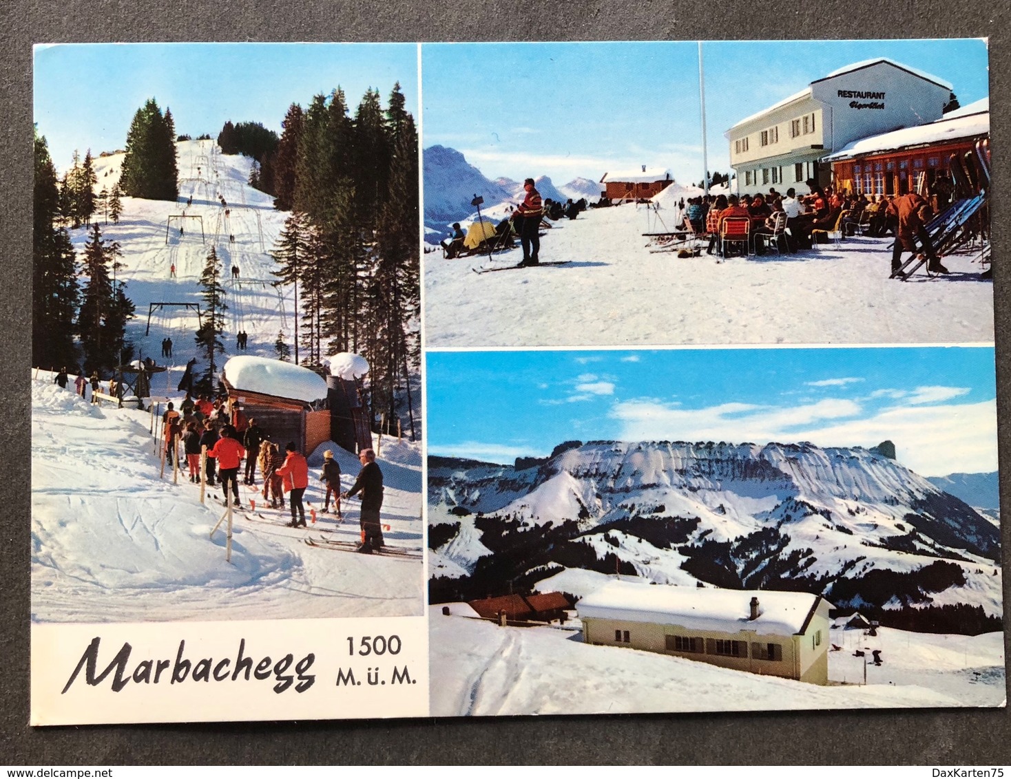 Marbachegg LU Mehrbild/ Skilift - Marbach