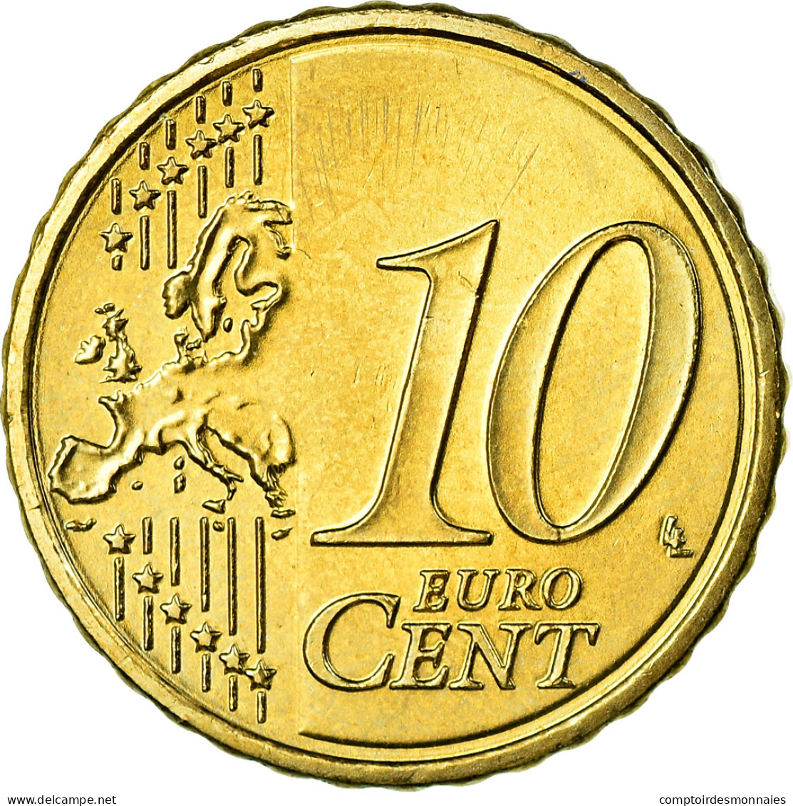 Autriche, Cathédrale Vienne, 10 Euro Cent, 2009, Colorised, SUP, Laiton - Autriche