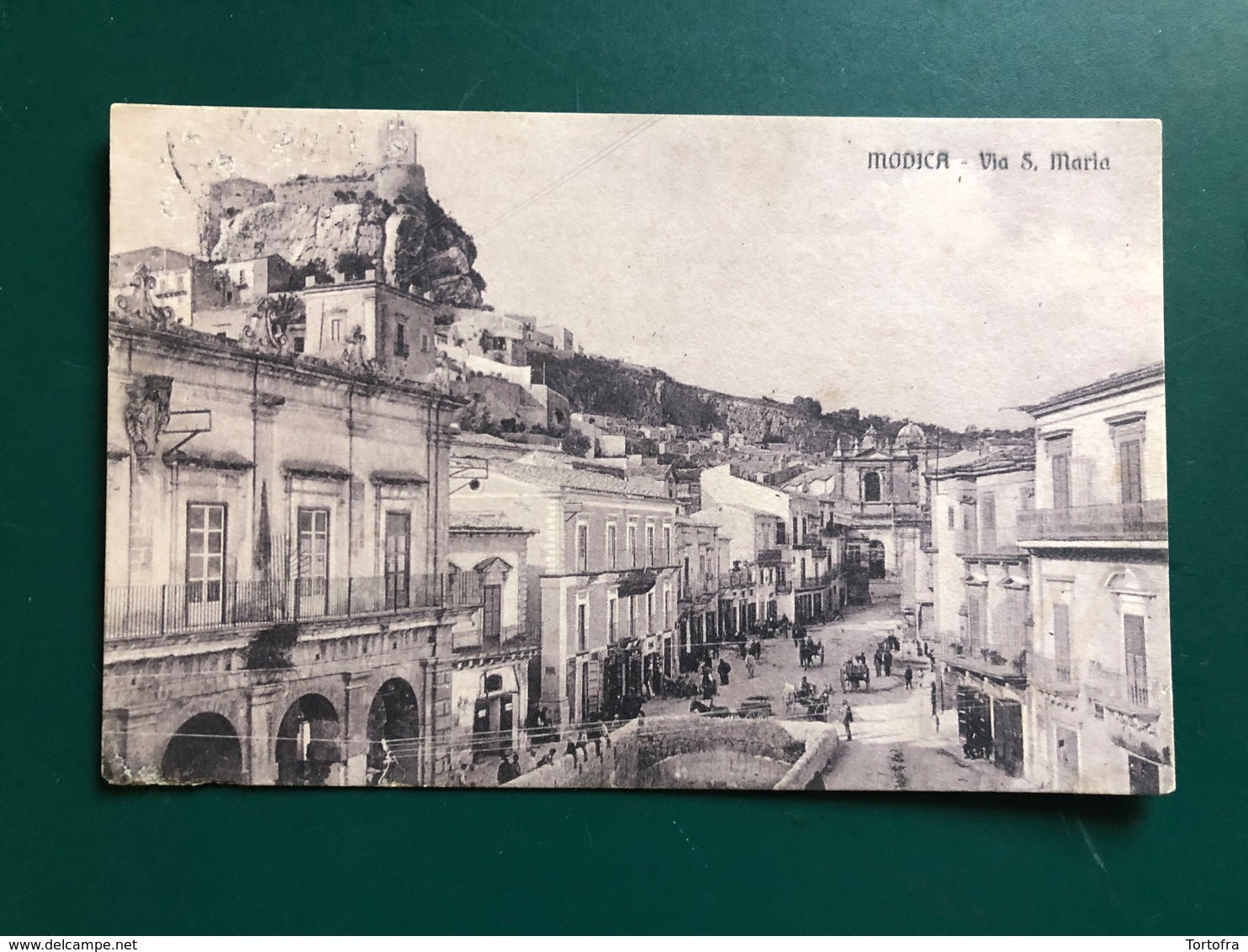 MODICA (RAGUSA) VIA S. MARIA  1916 - Modica