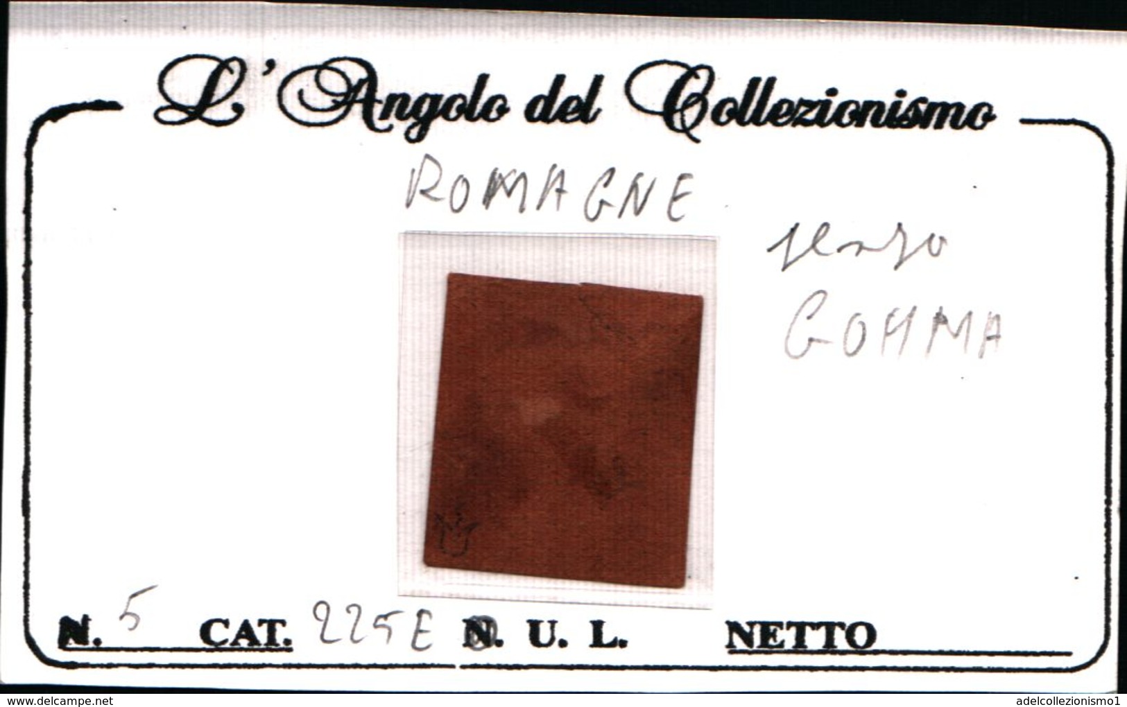 91255) ITALIA-Romagne- 4 Bai-Cifra - 1 Settembre 1859-senza Gomma - Romagne