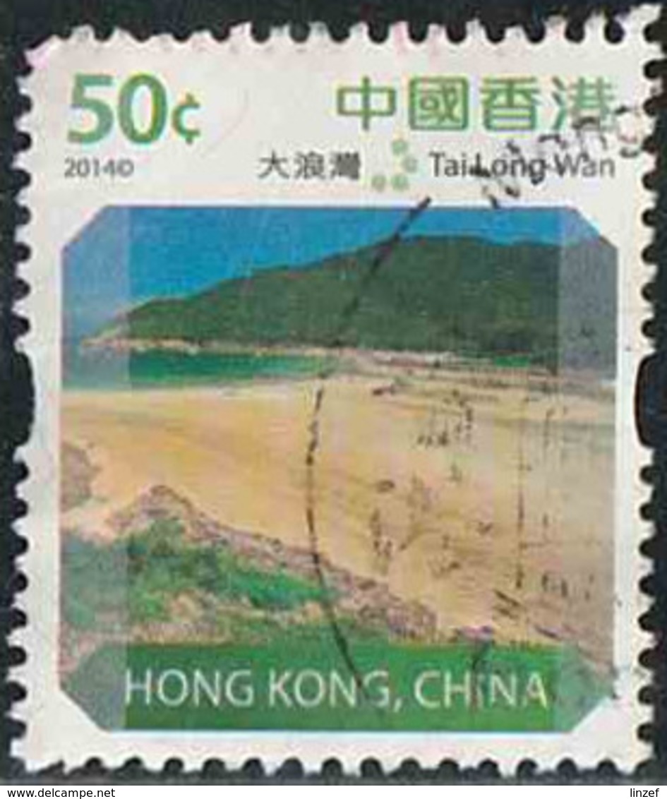 Hong-Kong 2014 Yv. N°1736 - 50c Tai Long Wan - Oblitéré - Gebruikt