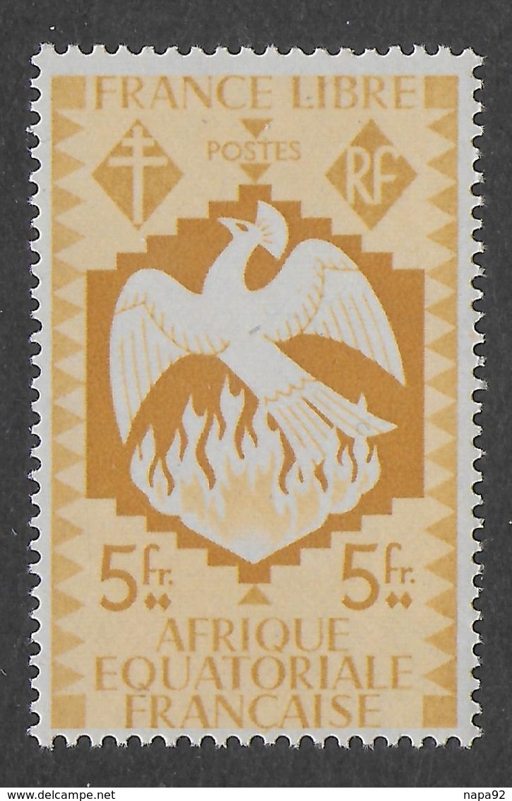 AFRIQUE EQUATORIALE FRANCAISE - AEF - A.E.F. - 1941 - YT 152** - Nuovi