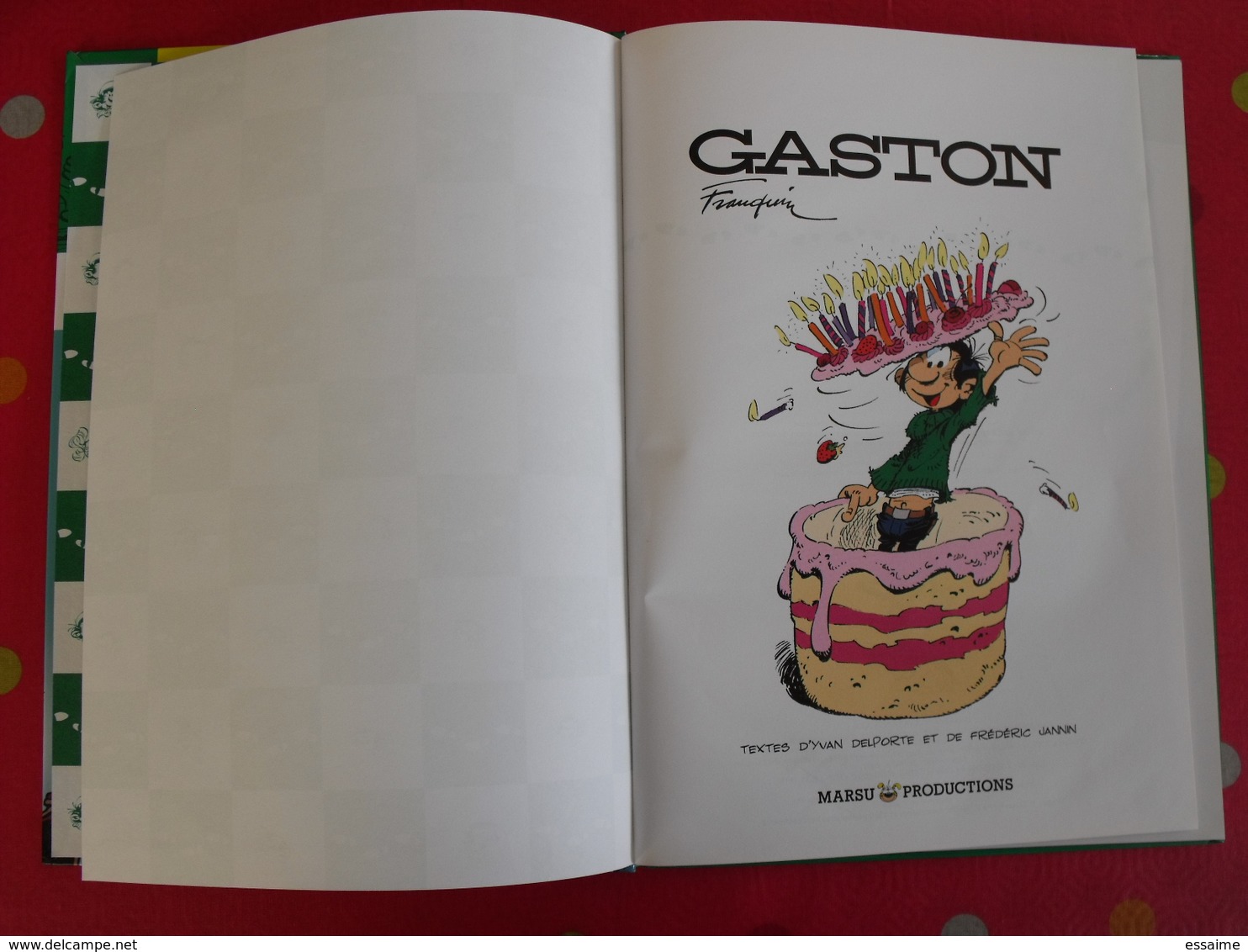 Gaston 50 (1957-2007). Franquin. Marsu Productions 2007 - Gaston