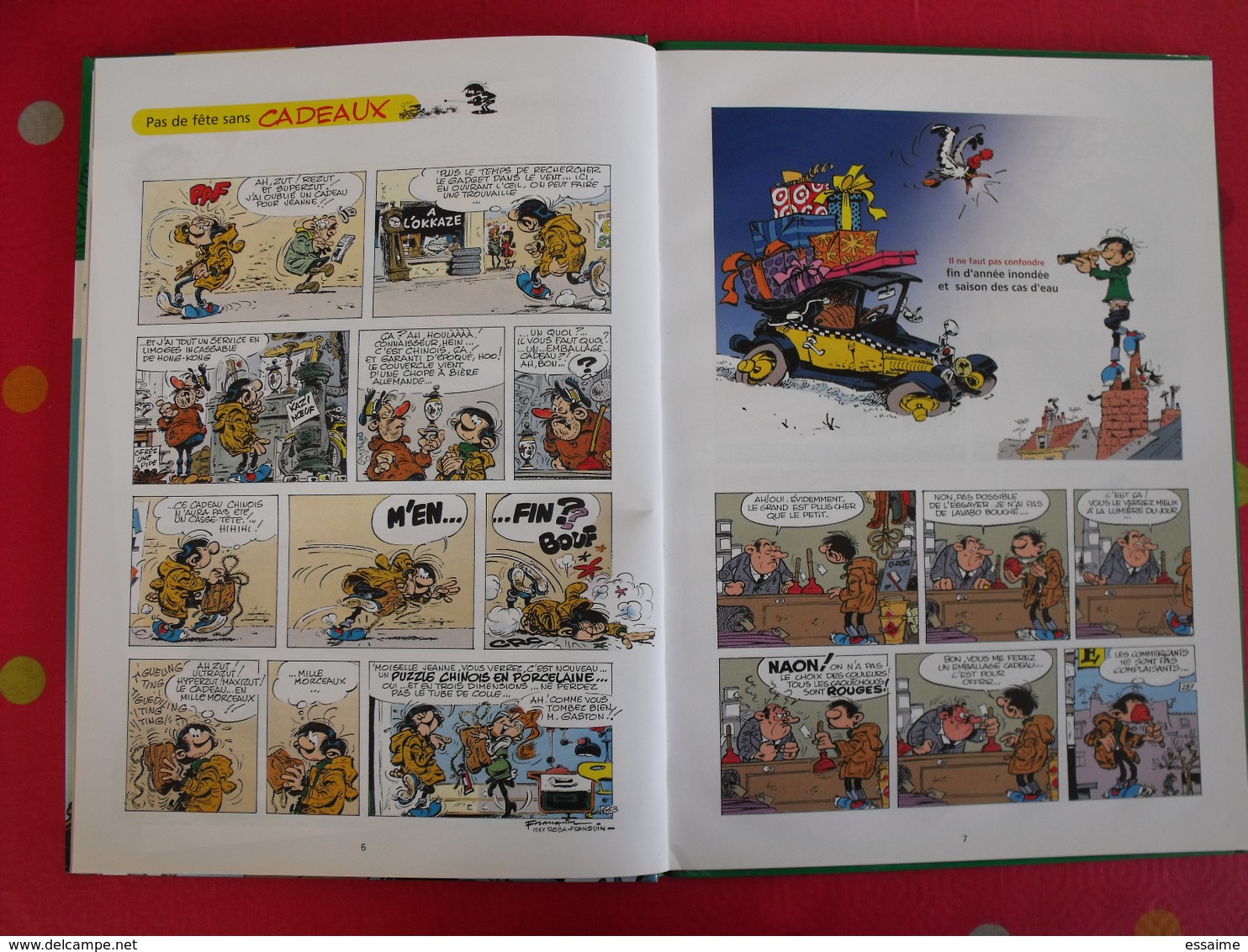 Gaston 50 (1957-2007). Franquin. Marsu Productions 2007 - Gaston