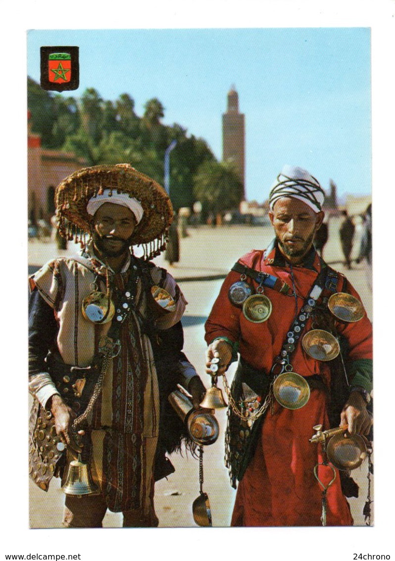 Maroc: Vendeur D'Eau, Cloche, Folklore (20-433) - Autres & Non Classés