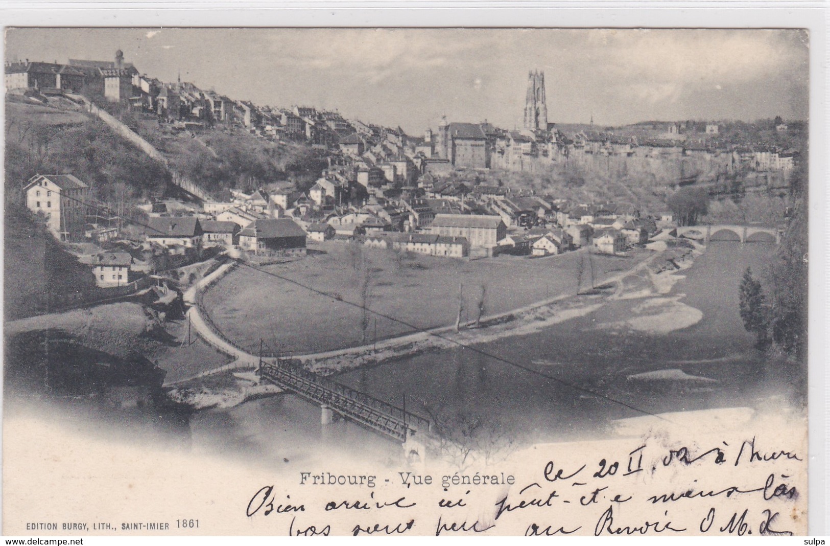 Fribourg,  Vue Générale - Fribourg