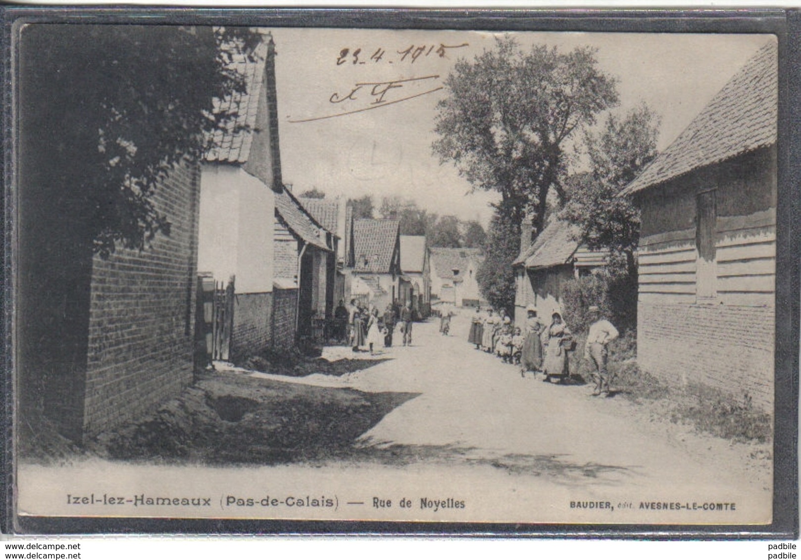 Carte Postale 62. Izy-lez-Hameaux Très Beau Plan - Other & Unclassified