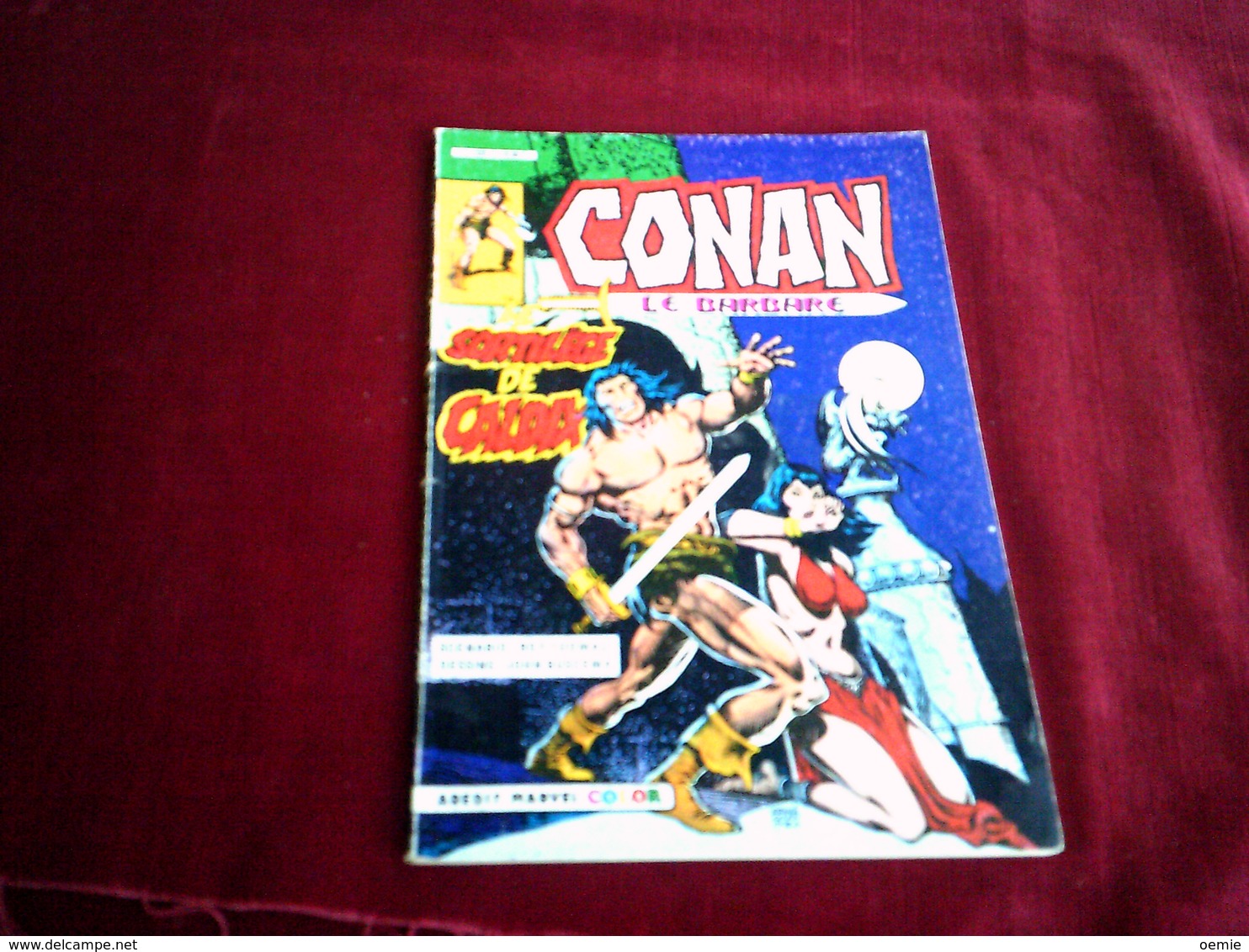 CONAN  LE BARBARE   N° 3  LE SORTILEGE DE CALDIX - Conan