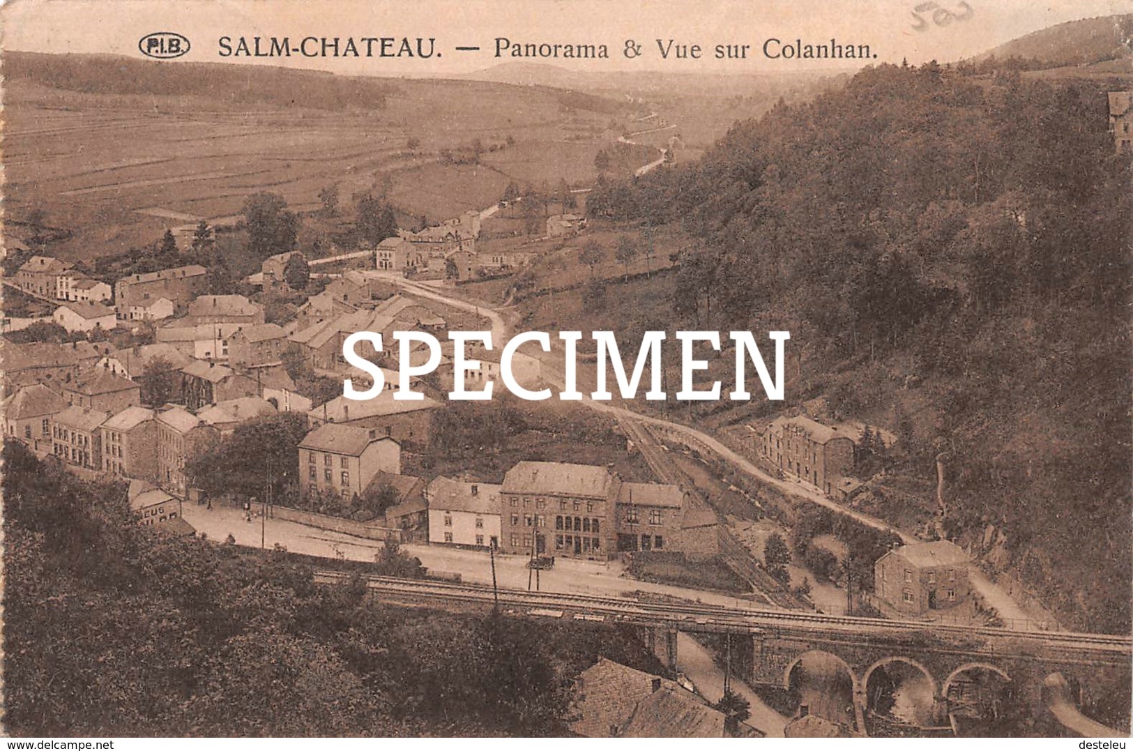 Panorama &Vue Sur Colanhan - Salmchâteau - Vielsalm