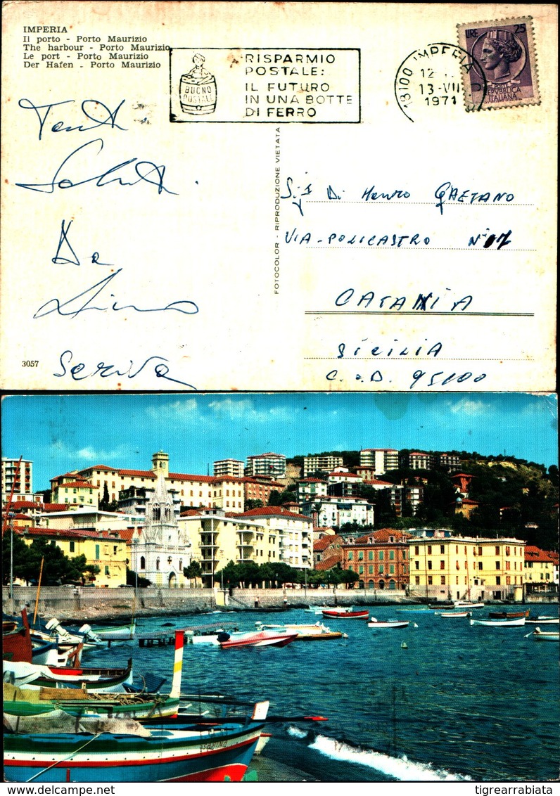 14762a)cartolina-imperia Porto Maurizio - Imperia