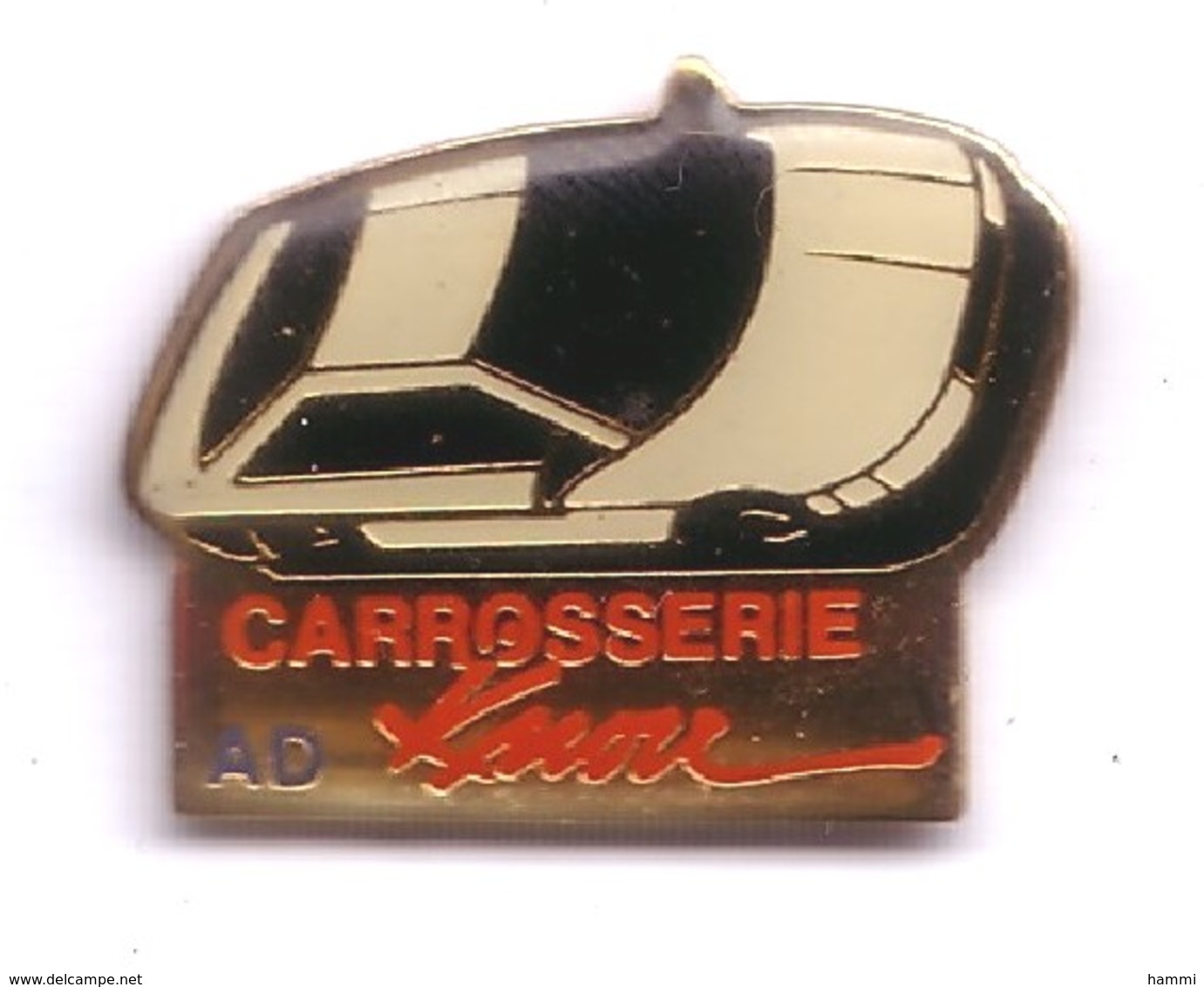 V115 Pin's Carrosserie AD KNOW (illisible) Peugeot Citroën Renault ? Achat Immédiat - Citroën