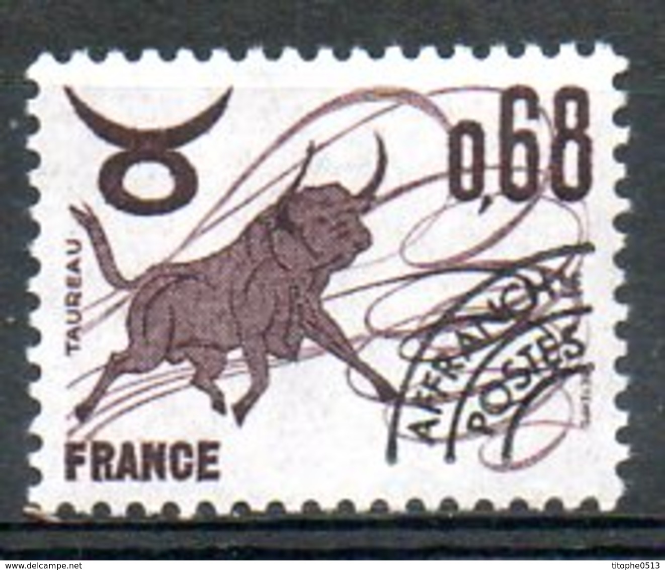 FRANCE. Préoblitéré N°147 De 1977. Signe Du Zodiaque/Taureau. - Astrologie