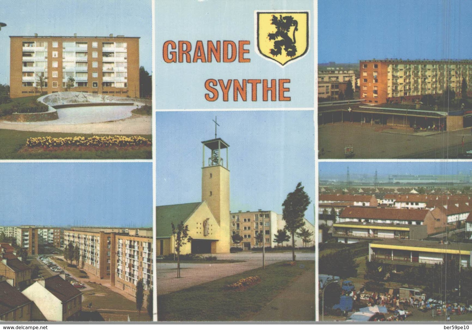 59 GRANDE-SYNTHE  DIVERS ASPECTS DE LA VILLE - Grande Synthe