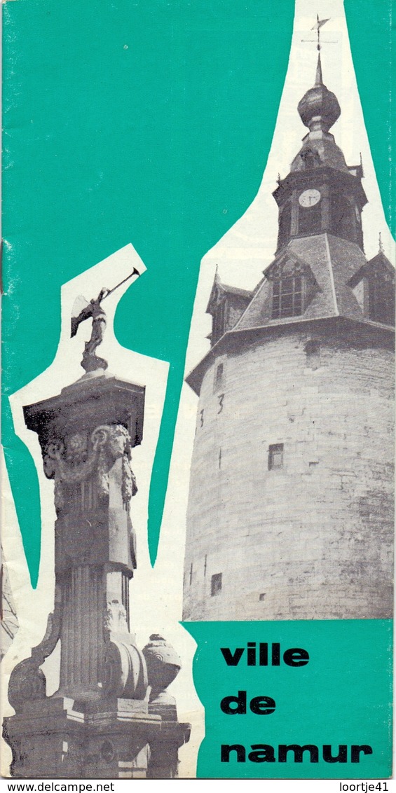 Brochure Dépliant Faltblatt Folder - Toerisme Tourisme - Ville De Namur - Dépliants Touristiques