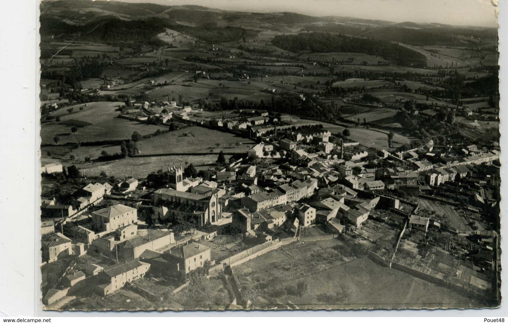 42 - SAINT JUST - LA PENDUE - Vue Générale Aérienne. - Saint Just Saint Rambert