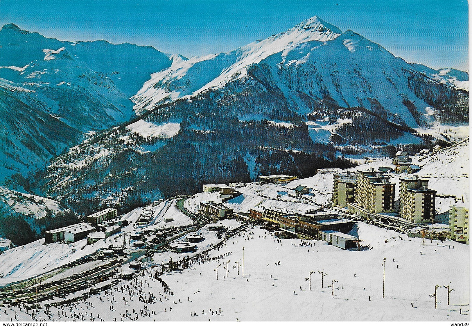 Orcières - Merlette : Panorama Sur La Station - Orcieres