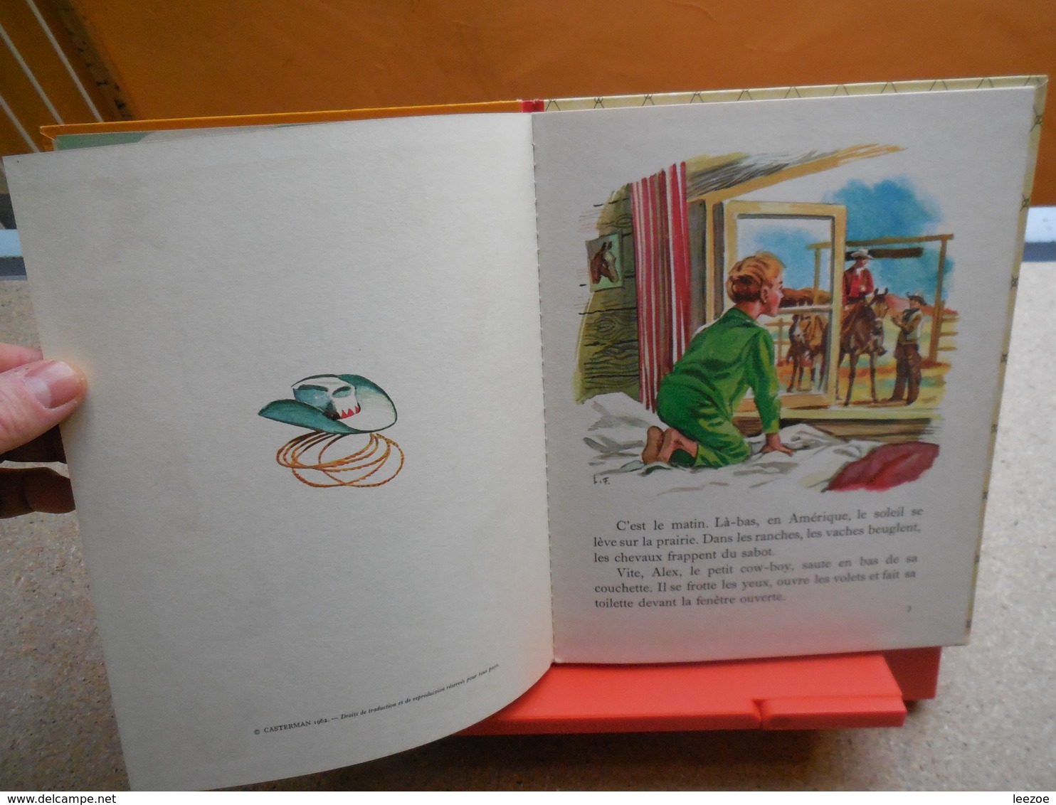 Collection Farandole  Le Petit Cow-boy. Texte De Gilbert Delahaye, Illustrations De Fred Et Liliane Funcken ......3A0420 - Casterman