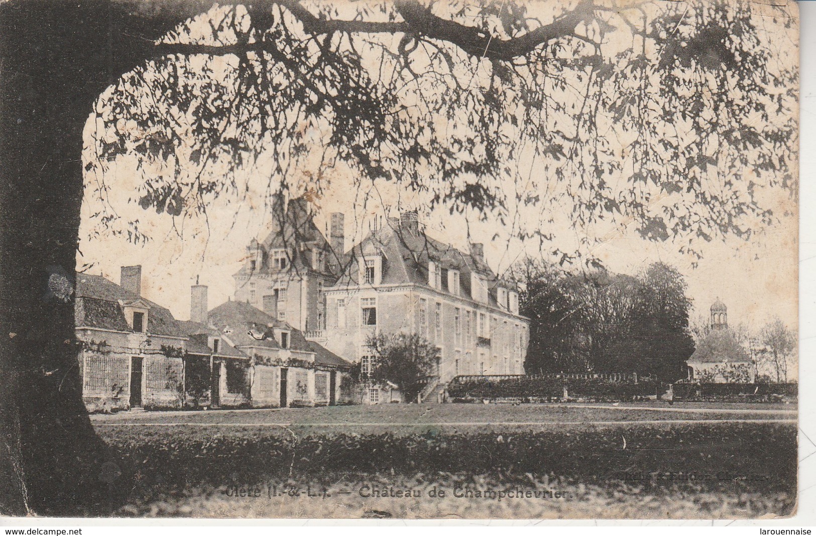 37 - CLERE - Château De Champchevrier - Cléré-les-Pins