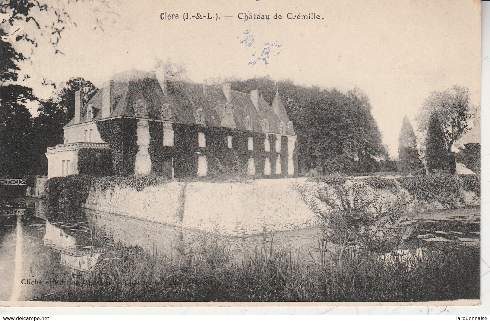 37 - CLERE - Château De Crémille - Cléré-les-Pins