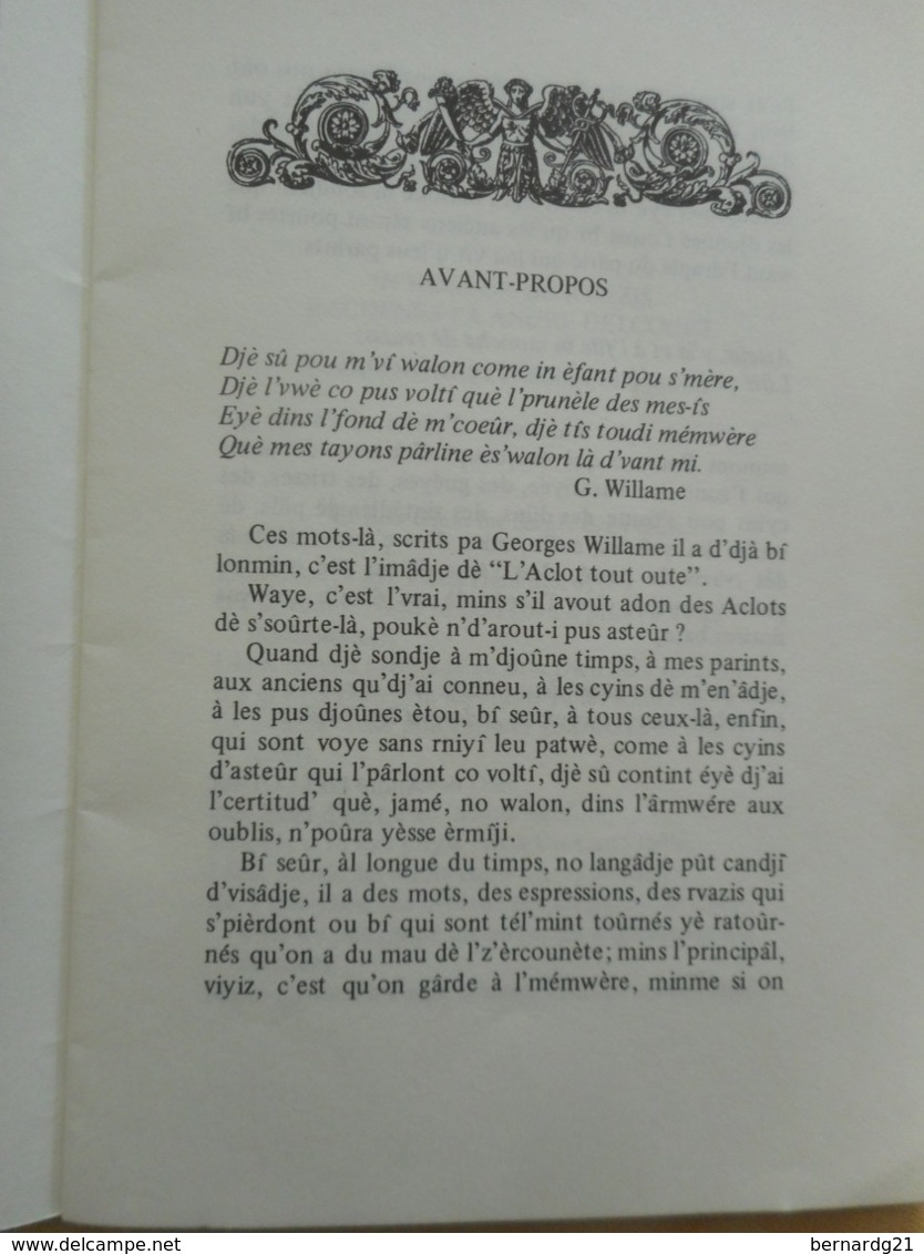 IN MONCHA DE RVAZIS - RACHENES PA ANDRE DELCOURT NIVELLES POÉSIES Et TEXTES WALLON HISTOIRE FOLKLORE CULTURE PATRIMOINE - België