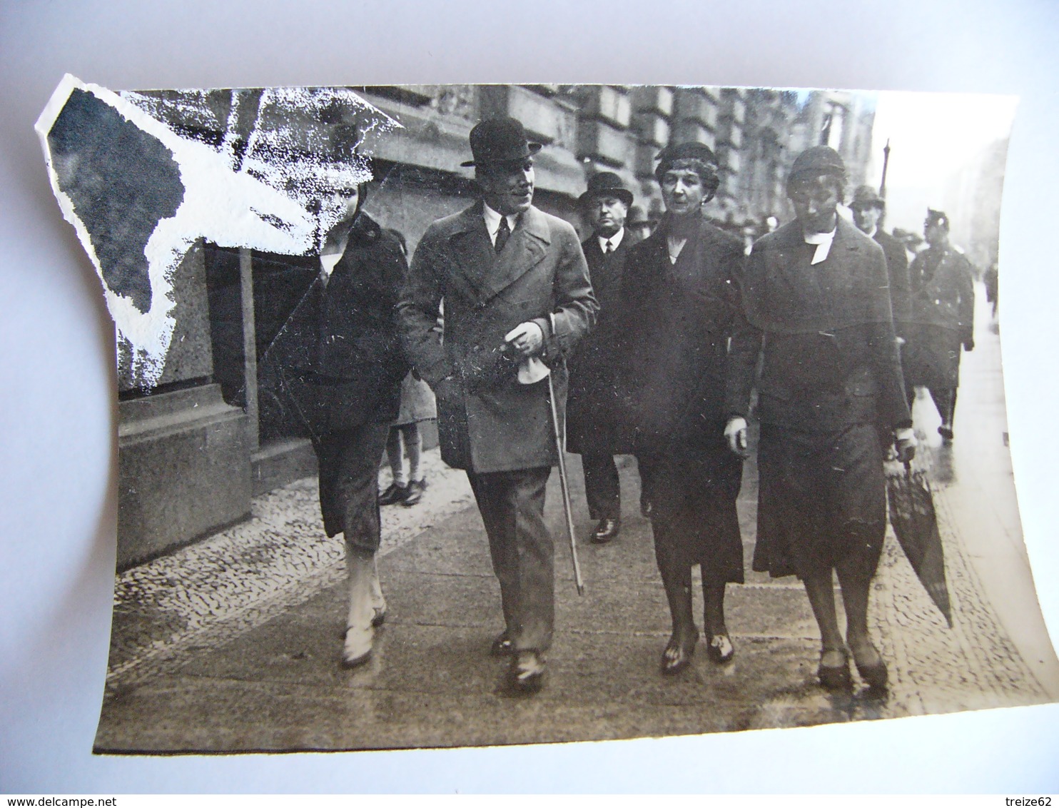 Photo De Presse 1932 VON PAPEN Et Sa Famille  Reich Allemagne Deutschland - Célébrités