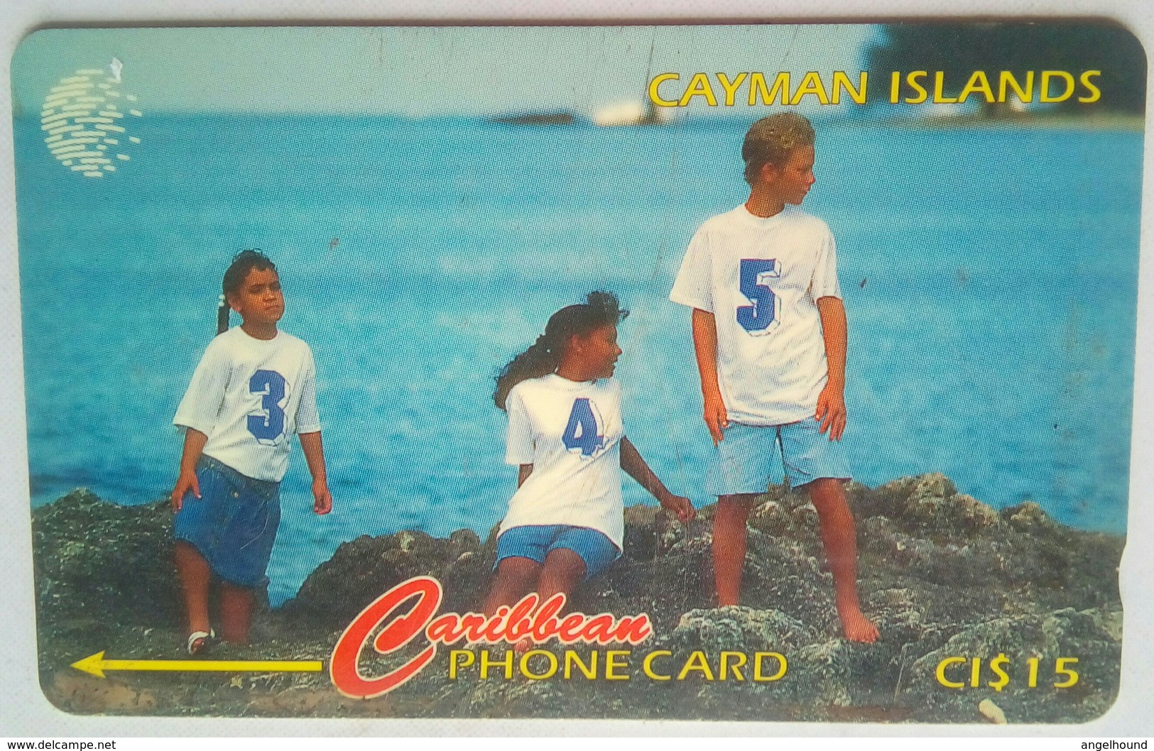 Cayman Islands 156CCIC New Area Code CI$15 - Isole Caiman