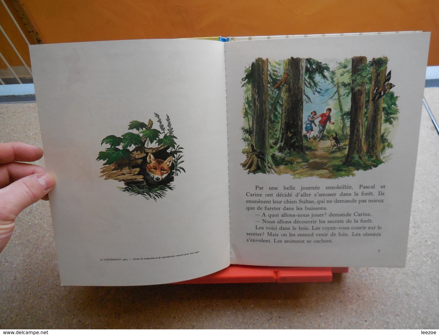 Collection Farandole Les Secrets De La Forêt. Gilbert Delahaye, Illustrations De Fred Et Liliane Funcken....3A0420 - Casterman