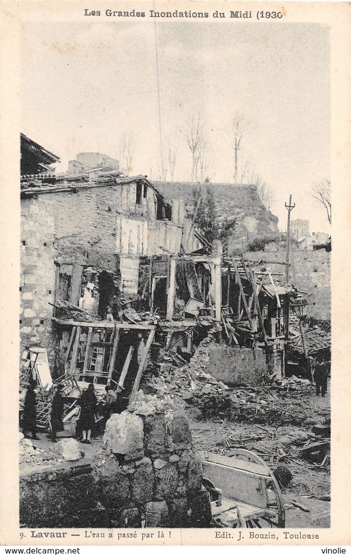 20-5294 : LAVAUR. INONDATIONS. 1930. - Lavaur