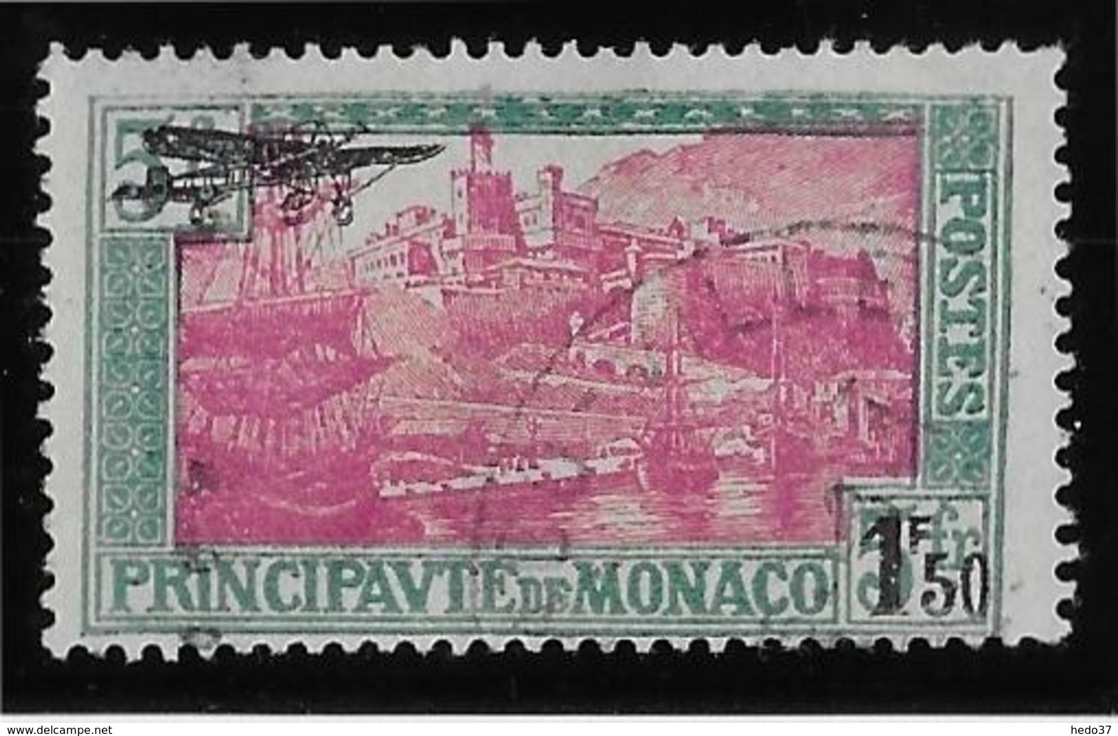 Monaco Poste Aérienne N°1 - Oblitéré - TB - Poste Aérienne