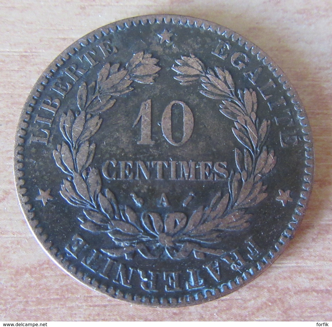 France - Monnaie 10 Centimes Cérès 1893 A - Achat Immédiat - Andere & Zonder Classificatie