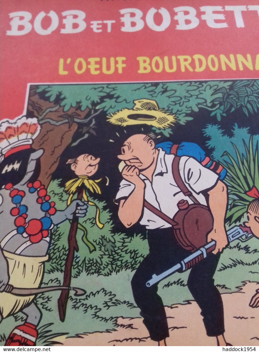 L'oeuf Bourdonnant WILLY VANDERSTEEN éditions Erasme 1964 - Bob Et Bobette