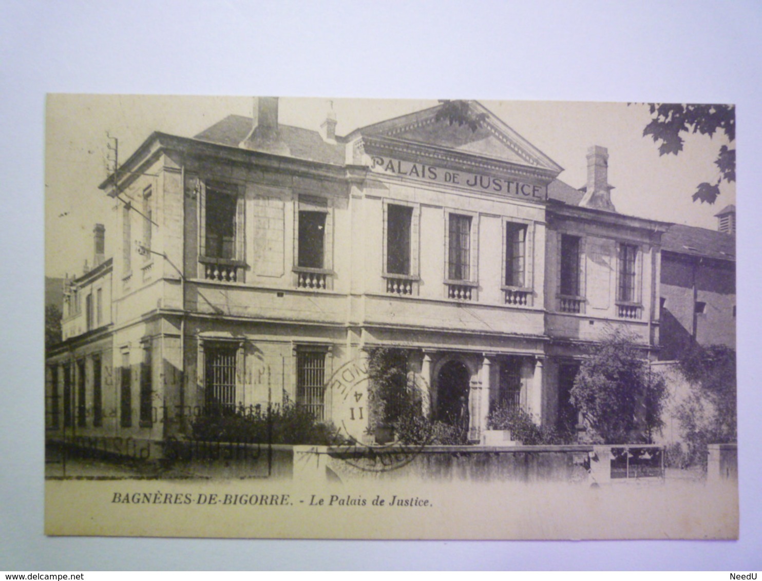 GP 2020 - 2391  BAGNERES-de-BIGORRE  (Hautes-Pyrénées)  :  Le Palais De Justice   1924   XXX - Bagneres De Bigorre