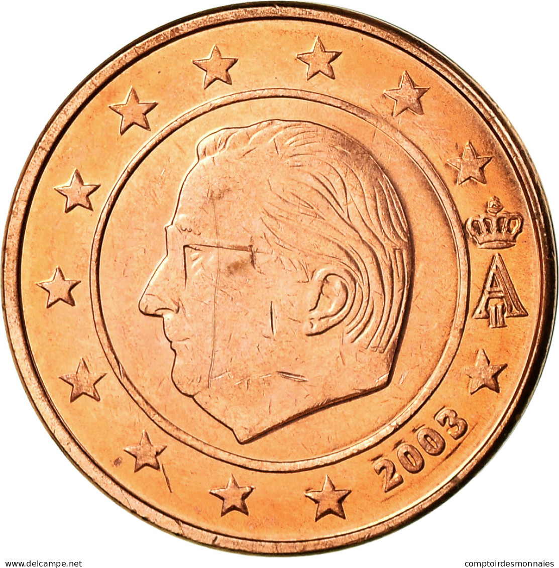 Belgique, 2 Euro Cent, 2003, SUP, Copper Plated Steel, KM:225 - Belgique