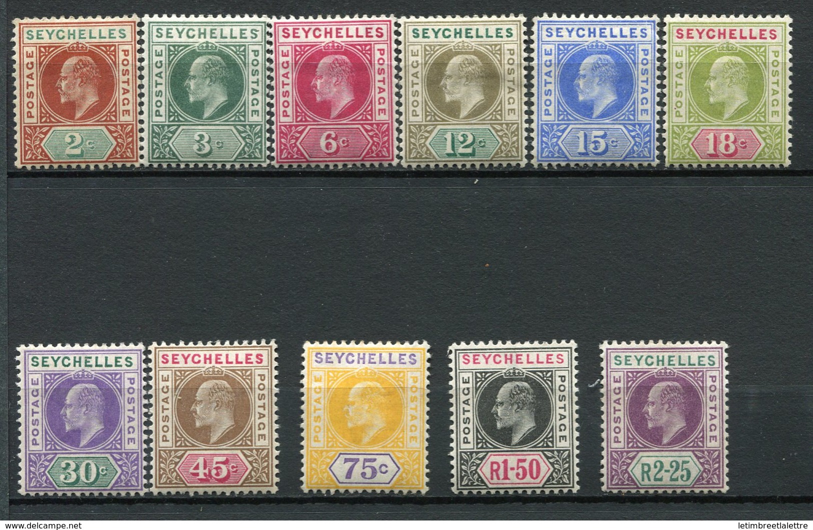 Seychelles  - N° 38 à 48 * - Neuf Avec Charnière  - - Seychellen (...-1976)