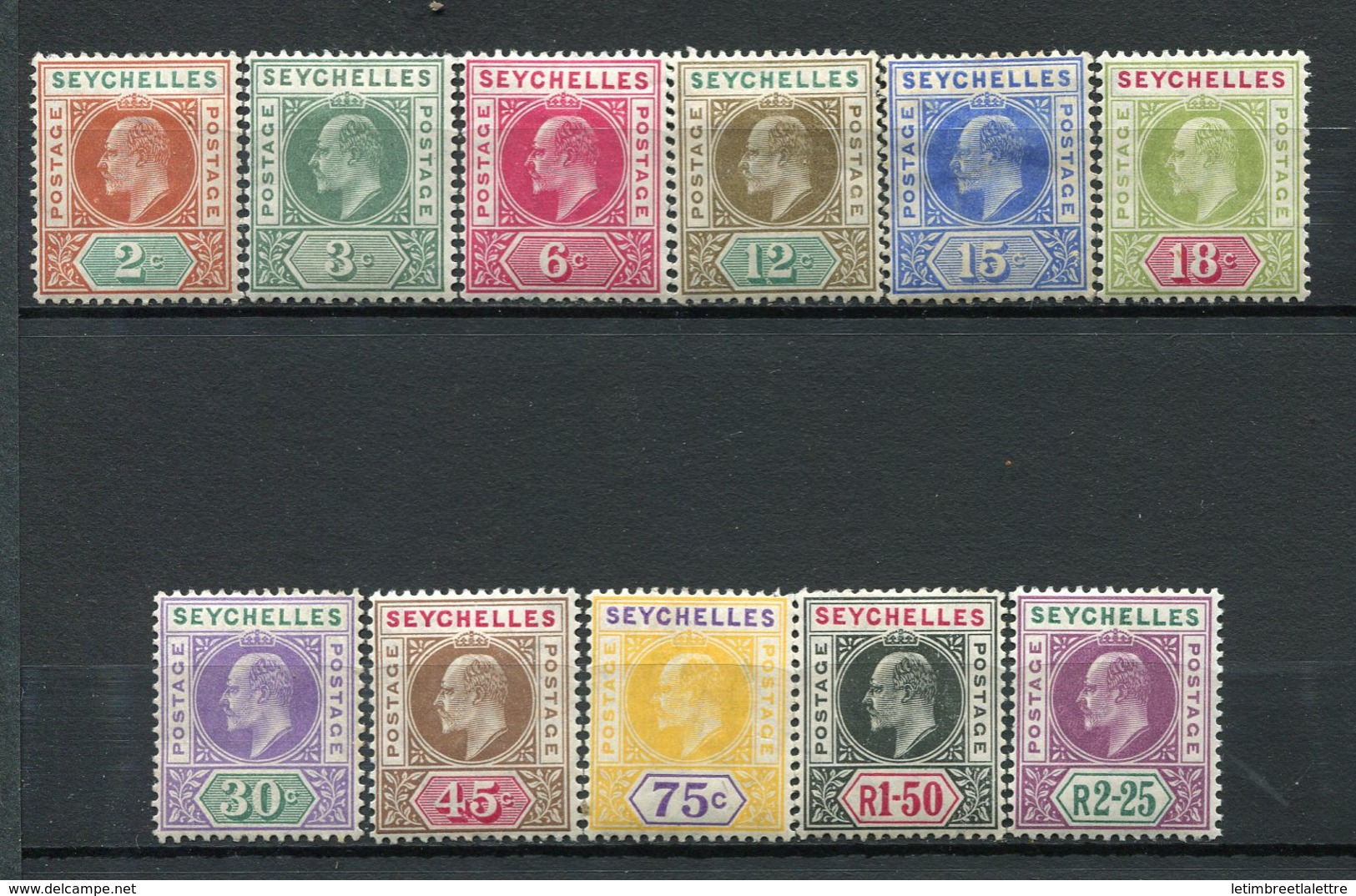 Seychelles  - N° 52 à 62 * - Neuf Avec Charnière  - - Seychelles (...-1976)