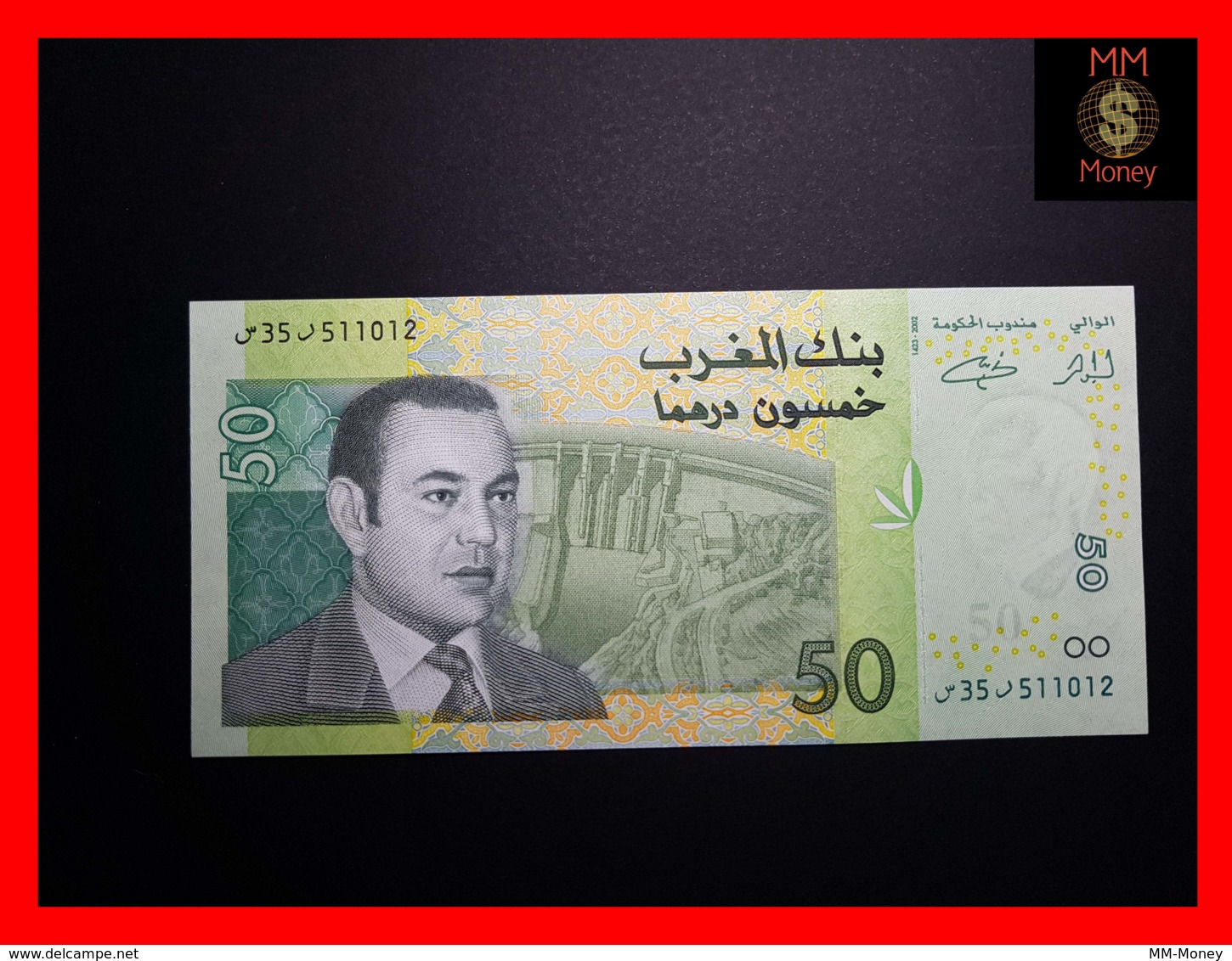 MOROCCO 50  Dirhams 2002 P. 69  UNC - Marocco