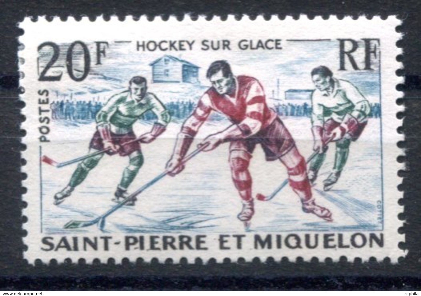 RC 16488 ST PIERRE ET MIQUELON COTE 4€ N° 360 HOCKEY SUR GLACE NEUF * TB MH VF - Nuevos