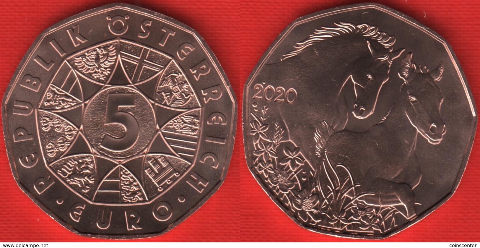 Austria 5 Euro 2020 "Easter - Friends For Life" UNC - Austria