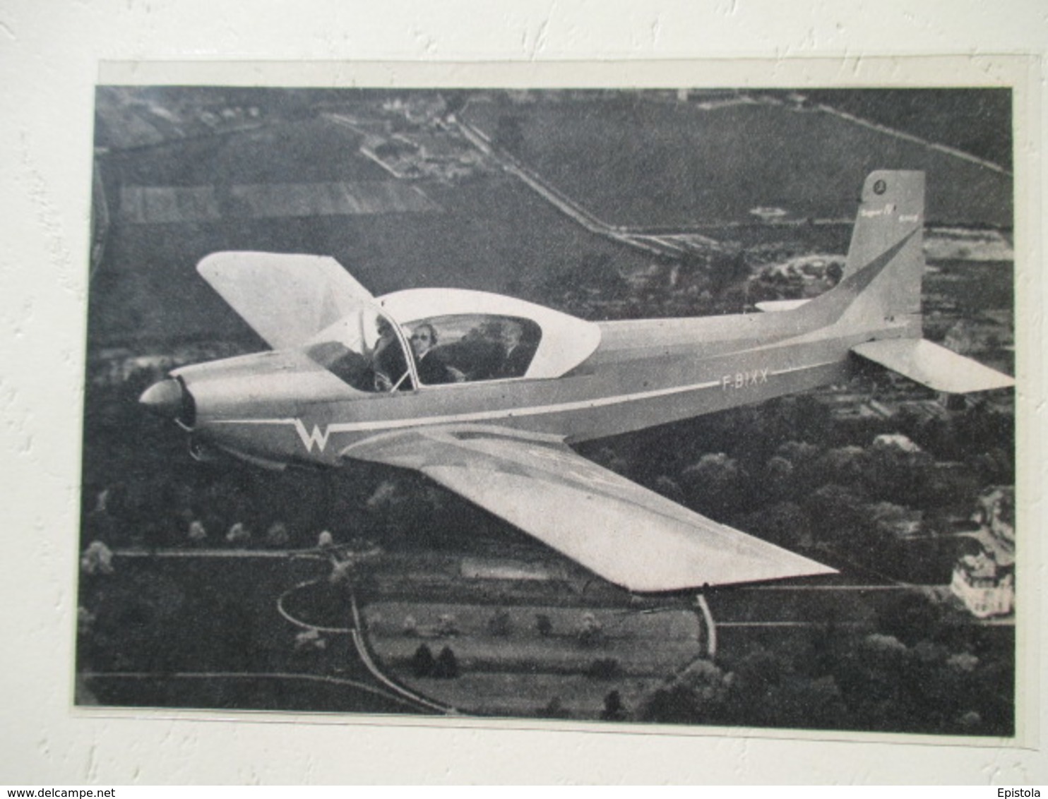 Avion De Tourisme Wassmer Super IV 180  Hp - Ets WASSMER à Issoire  - Coupure De Presse De 1960 - GPS/Avionics